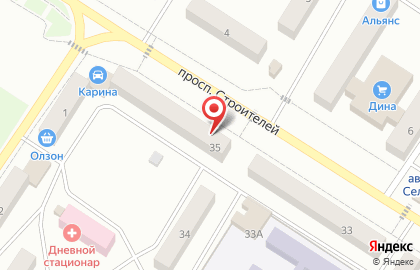 Магазин текстильных изделий на Южной улице на карте