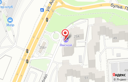 Отель Токио на улице Антонова-Овсеенко на карте