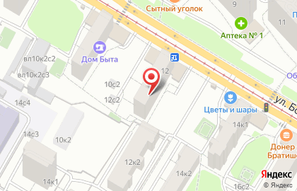 Калибр, ТСЖ на карте
