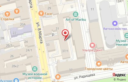 Идеалист на улице 8 Марта на карте
