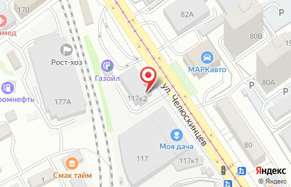 Автомагазин официальный дилер Супротек в Железнодорожном районе на карте