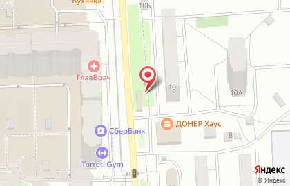 Овощная лавка на Подольской улице на карте