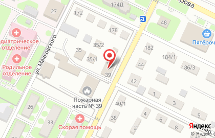 Управление Роспотребнадзора на улице Пархоменко на карте