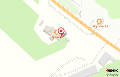 Автостоянка Тройка в Тюмени на карте
