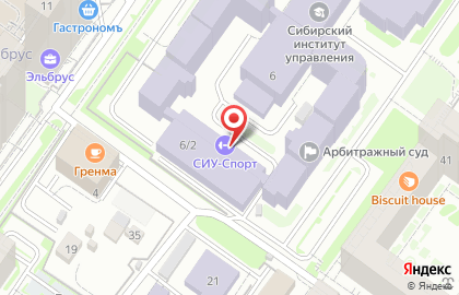 Школа плавания Дельфин на Нижегородской улице на карте