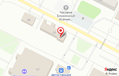 Торговый центр в Ханты-Мансийске на карте