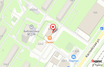 Супермаркет Atmosfera home market на Каспийской улице на карте