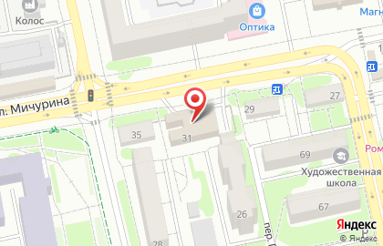 Факел на улице Фрунзе на карте