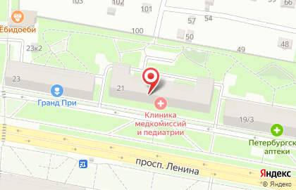 Норд-сервис на площади Ленина на карте