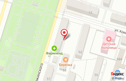 GrossHaus на проспекте Дзержинского на карте