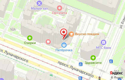 Перманент-студия Ольги Ларсен на карте
