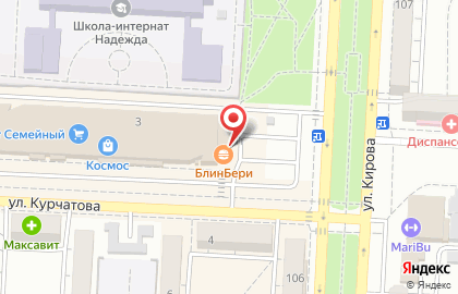 Салон Мебель Даром в Кировском районе на карте