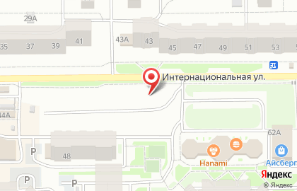 Автостоянка в Калининграде на карте