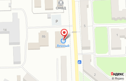 Универсам Верный в Санкт-Петербурге на карте