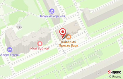 Супермаркет Дикси на улице Антонова-Овсеенко на карте