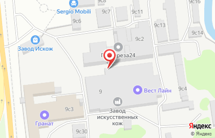 Рекламно-производственная компания ВАРИО-ЭКСПО системс на Витебской улице на карте