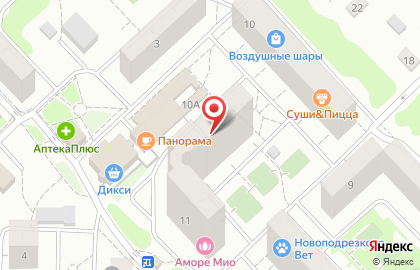 Студия красоты Beauty Lab на Новозаводской улице на карте