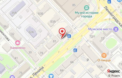 Отрис на улице Ленина на карте