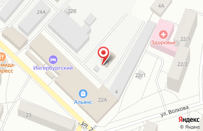 Автосалон Феникс в Санкт-Петербурге на карте