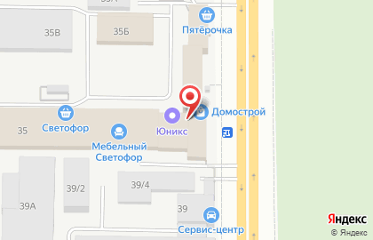 Салон дверей Estet на Производственной улице на карте