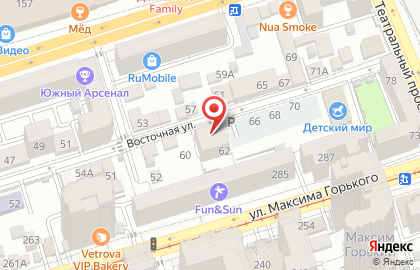 Салон красоты МонШер на Восточной улице на карте
