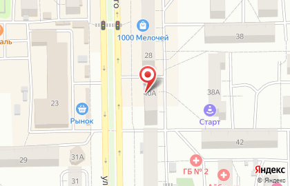 Магазин штор Магнолия на улице Островского на карте