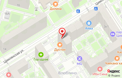 Чайхона Дустон на карте