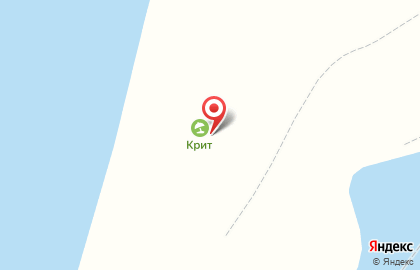 Пляж Крит на карте