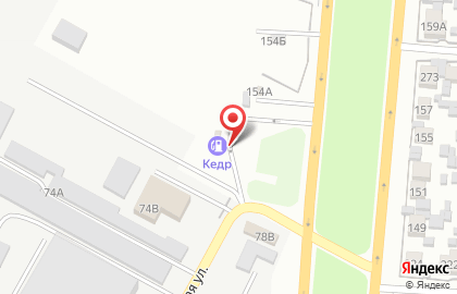 Кедр в Самаре на карте
