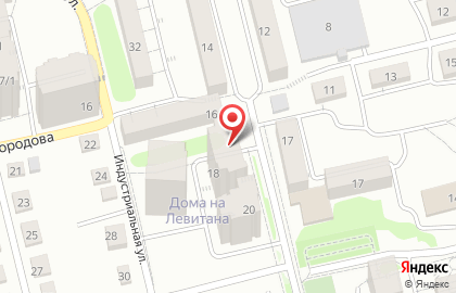 Росинка на улице Левитана на карте