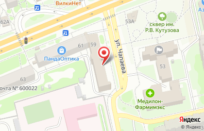 Владимирское отделение Российский союз бывших малолетних узников фашизма на карте