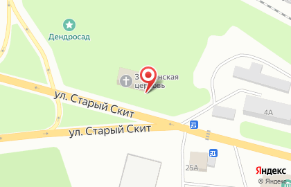 ООО Транссервис на улице Старый Скит на карте