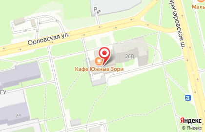Копицентр на Орловской улице на карте