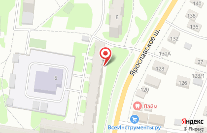 Интим-магазин Эрос на Ярославском шоссе на карте