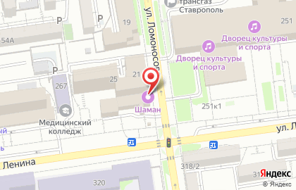 Рекламная компания А4 на улице Ломоносова на карте