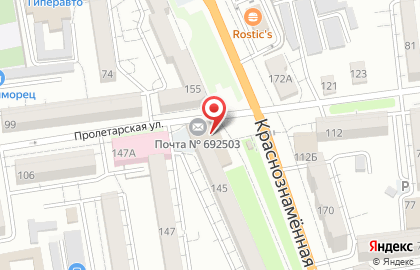 Алкомаркет Столица на Краснознамённой улице на карте