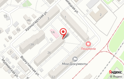 Студия Трио в Ворошиловском районе на карте
