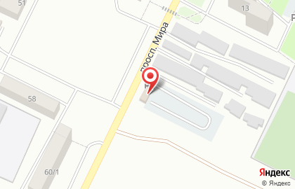 Автостоянка в Новосибирске на карте
