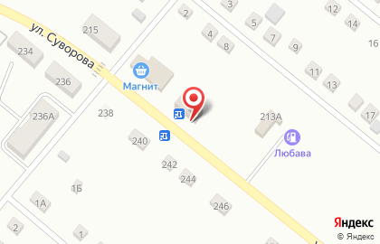 Суши-бар Банзай в Ленинск-Кузнецком на карте