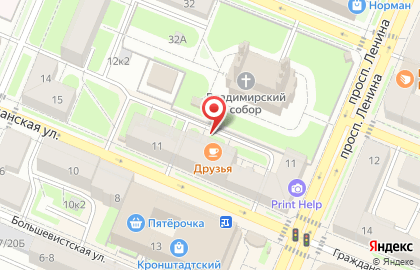 Антикафе Хорошее Место в Адмиралтейском районе на карте