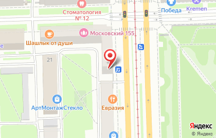 Центр ремонта зубных протезов в СПб на Московском проспекте на карте