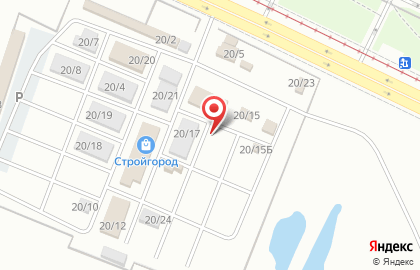 Торговая компания на проспекте Королёва на карте