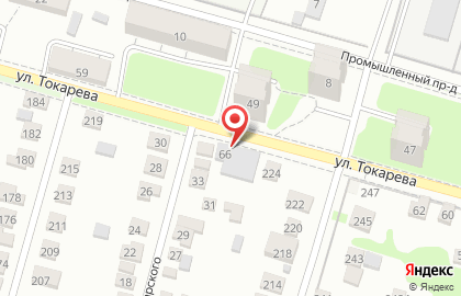 Салон-парикмахерская ПРОФиль в Зареченском районе на карте