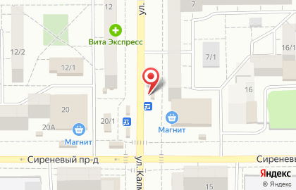 Цветочный салон Red Roses в Орджоникидзевском районе на карте