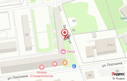 Салон красоты Лилу в Санкт-Петербурге на карте