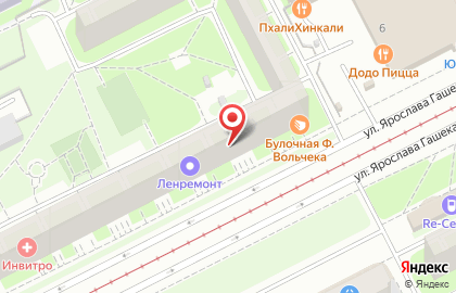 Кит на улице Ярослава Гашека на карте