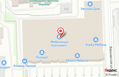 MiraComfort на Варшавской улице на карте