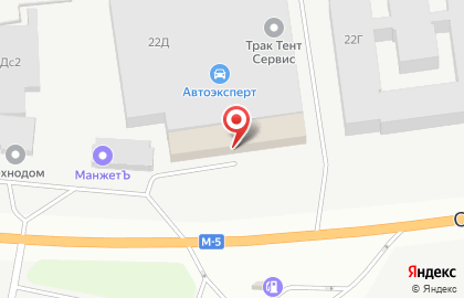 Федеральная сеть автомагазинов МаслоМаркет на Рязанской улице на карте