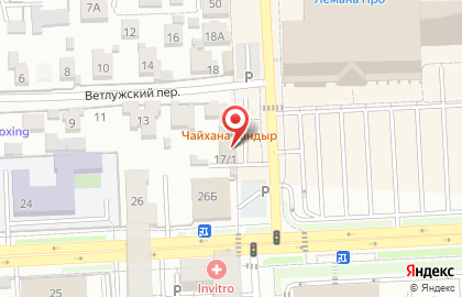 Автомойка Avs163 в Ветлужском переулке на карте