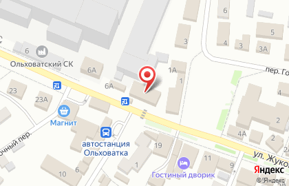 Магазин разливного пива Хмельная Миля на улице Жуковского на карте